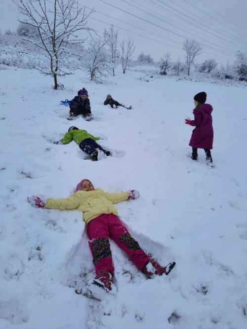 Hrátky se sněhem